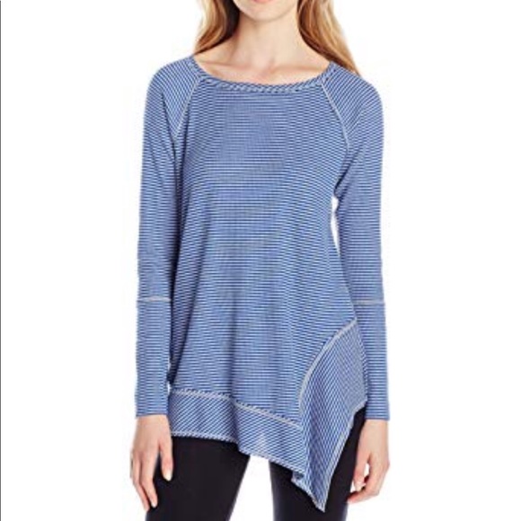 Kensie Tops - ❌LAST DAY❌ Kensie Performance Thermal Striped Tunic